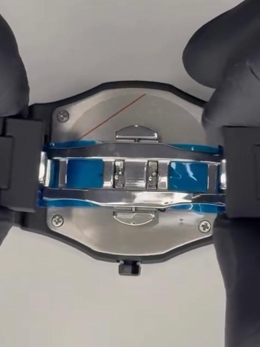 Men's Matte Black Stainless Steel Watch