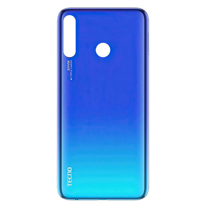 Tecno spark 4 backcover replacement blue
