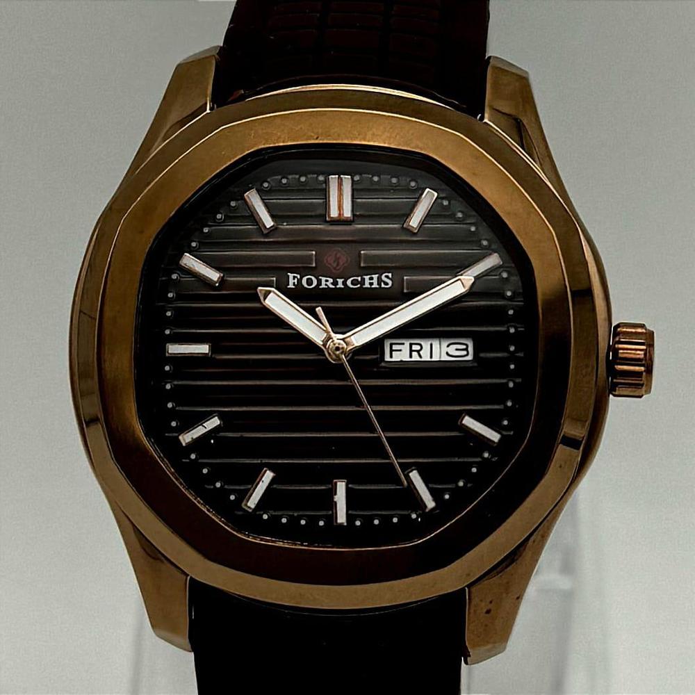 Forichs Men's Octagonal Fashion Watch