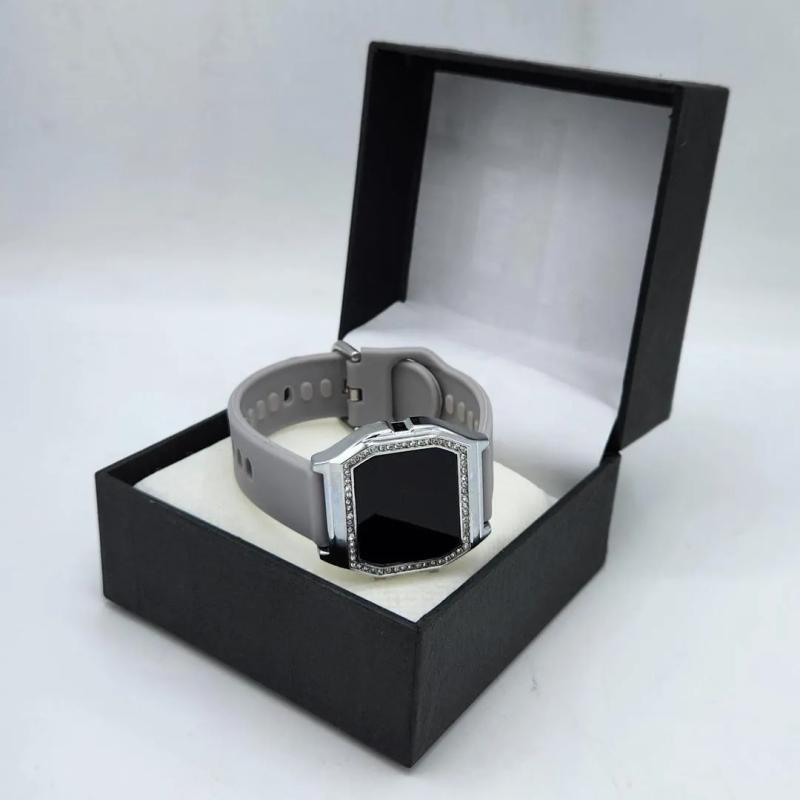 Chic Octagonal Rhinestone Fashion Watch