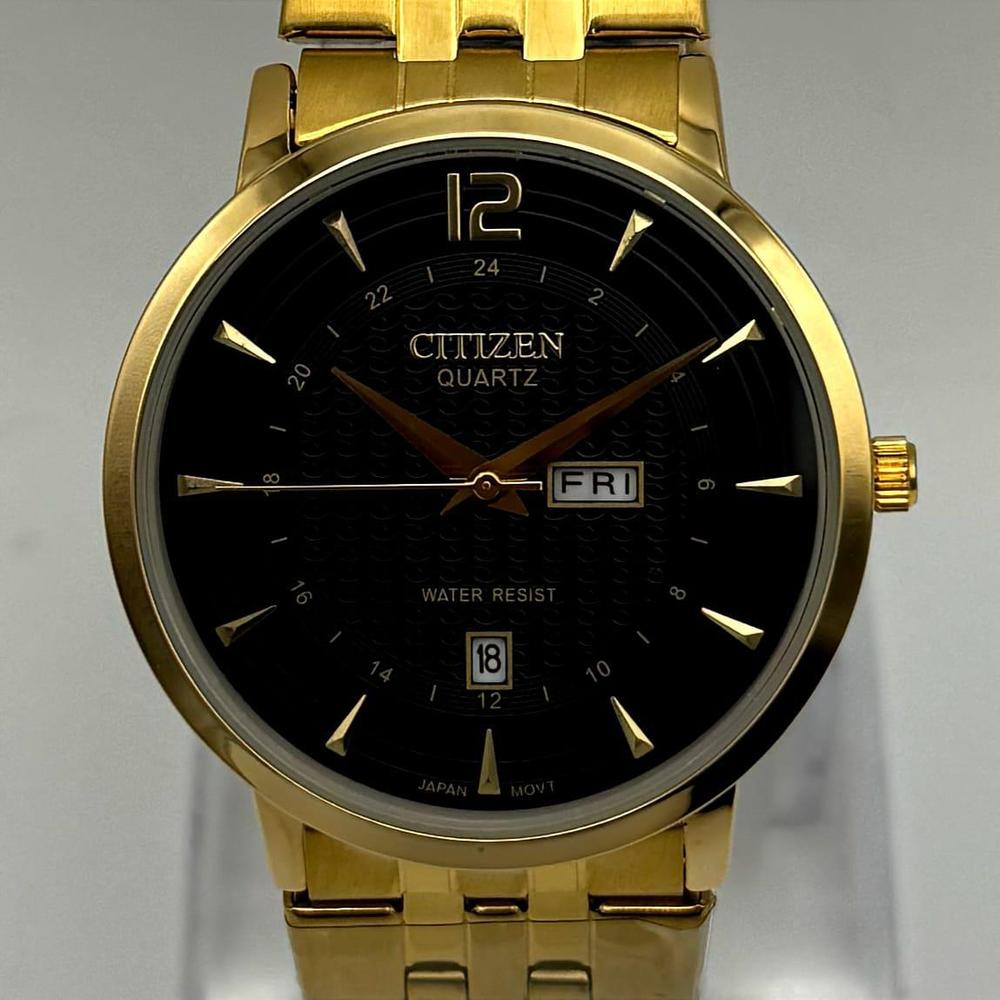 Citizen Quartz Men's Gold Stainless Steel Watch