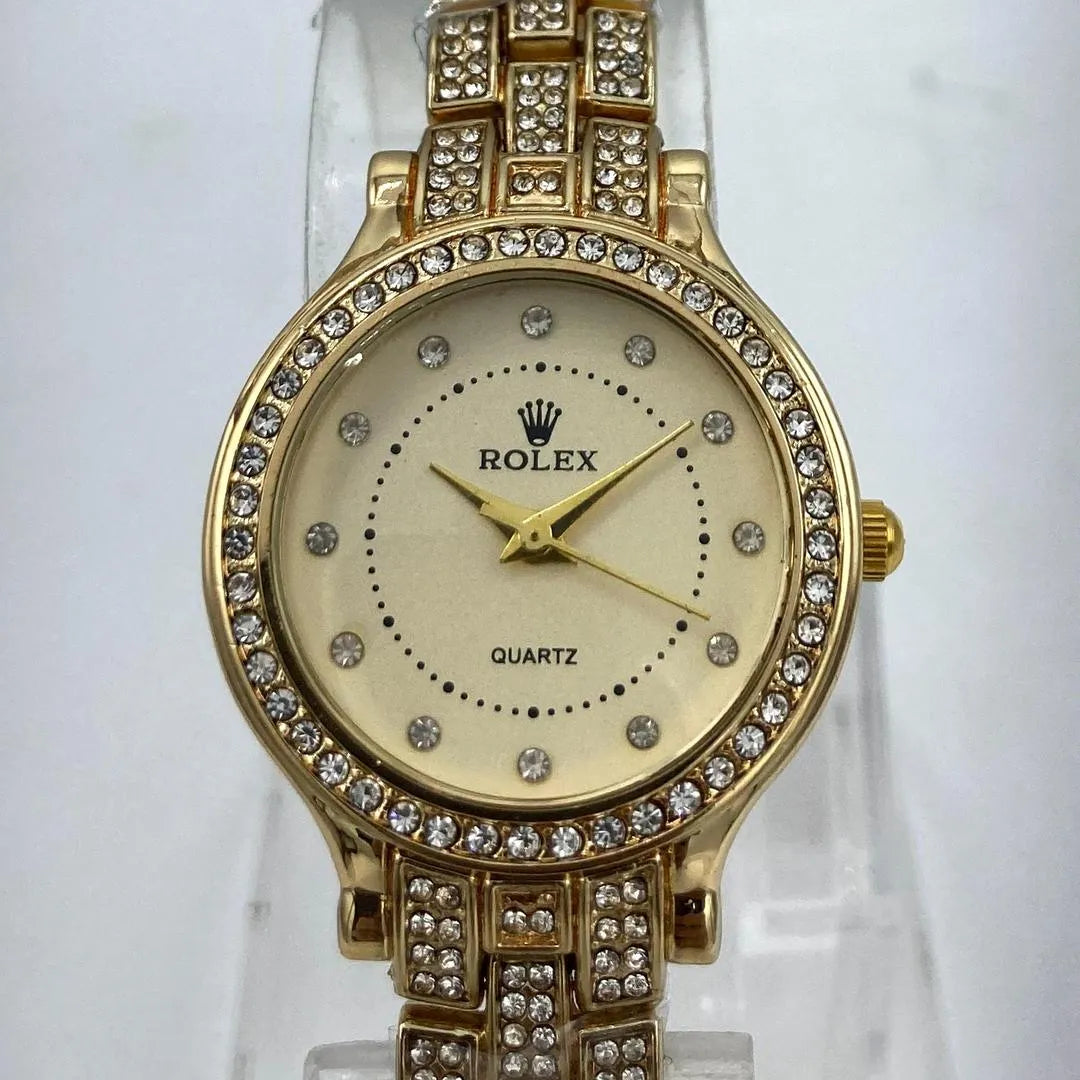 Luxury Gold Quartz Watch