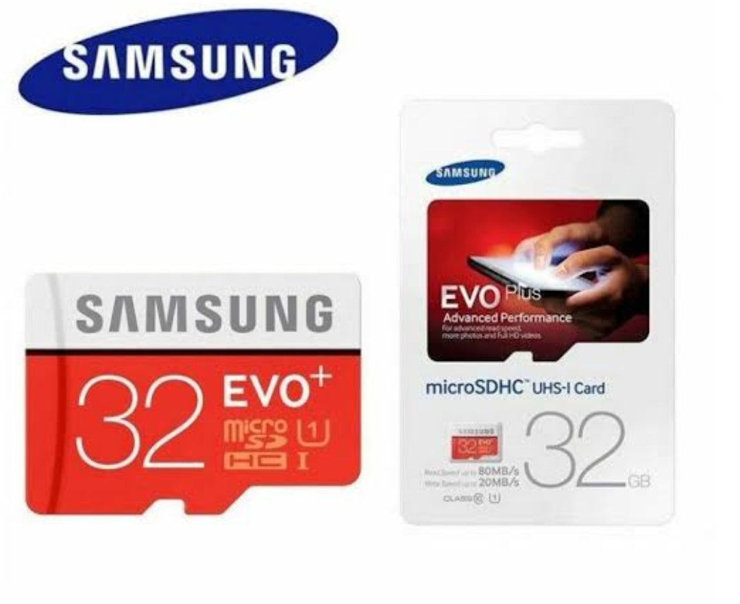 Samsung EVO Plus 32GB MicroSD Memory Card