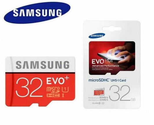 Samsung EVO Plus 32GB MicroSD Memory Card