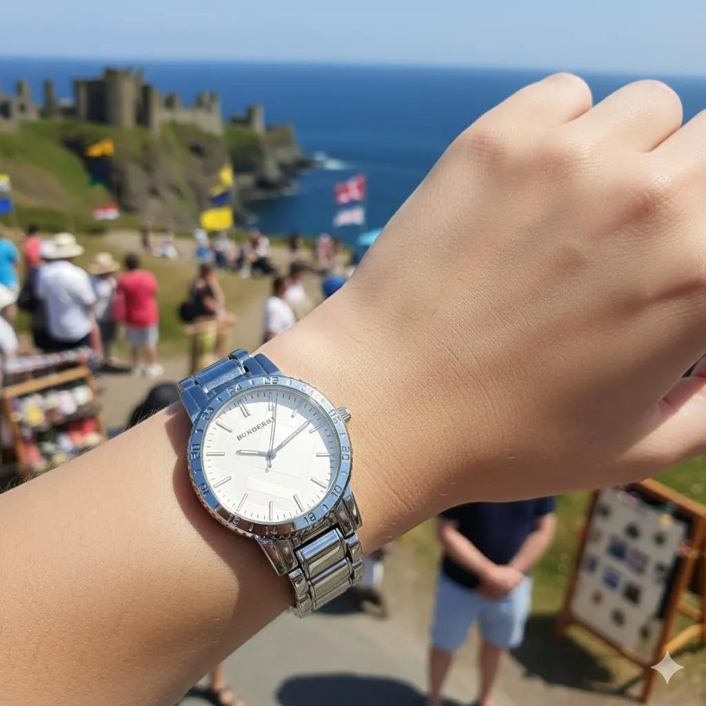 Burberry Men's Elegant Stainless Steel Watch