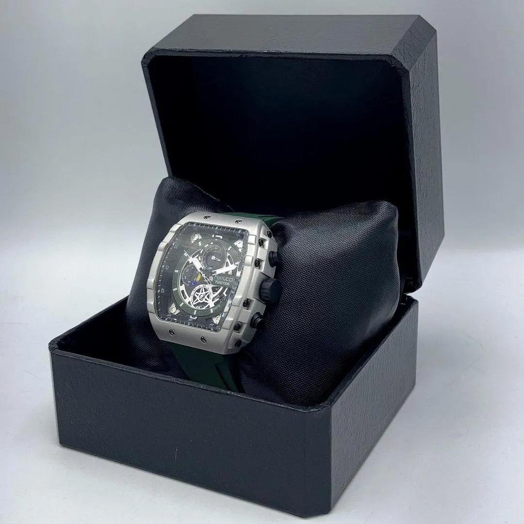Ferrucci Function Men's Stylish Skeleton Watch
