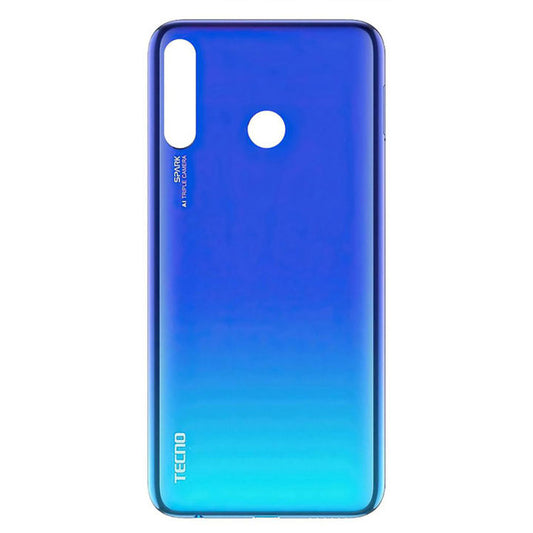 Tecno spark 4 backcover replacement blue
