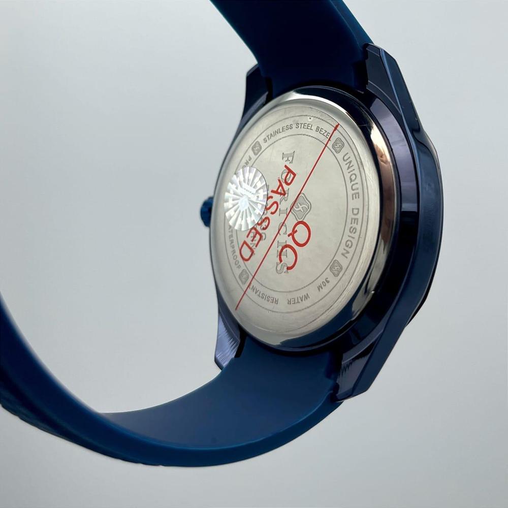 Forichs Men's Blue Analog Watch