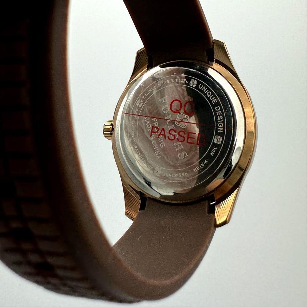 Forichs Men's Octagonal Fashion Watch